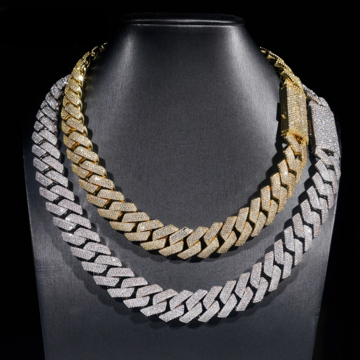 12MM Diamond Cuban Chain