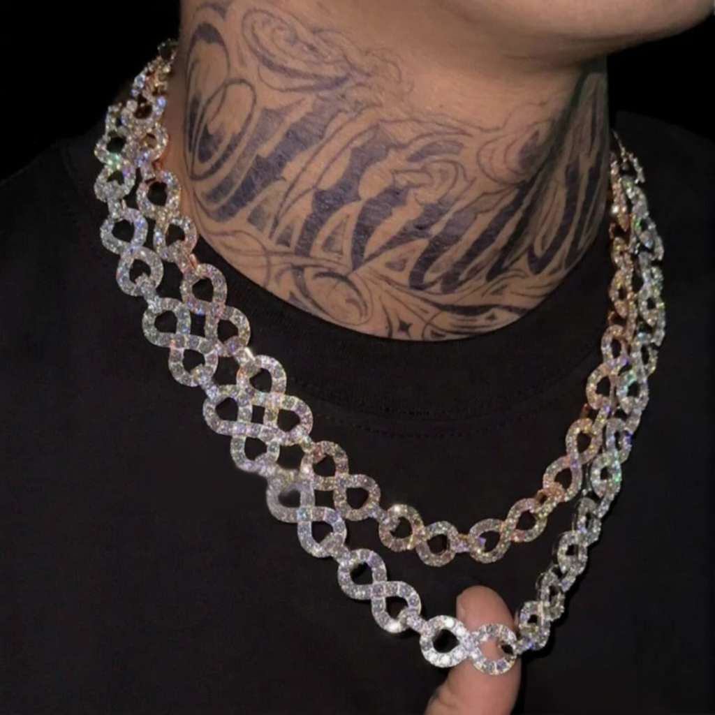 Infiniti Moissanite Diamond Chain