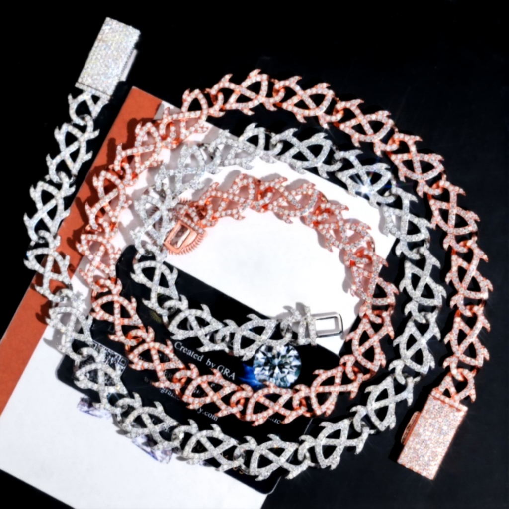 Thorns Style Cuban Link Chain