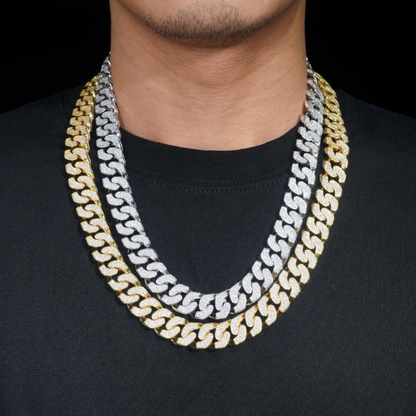12MM Diamond Miami Cuban Chain