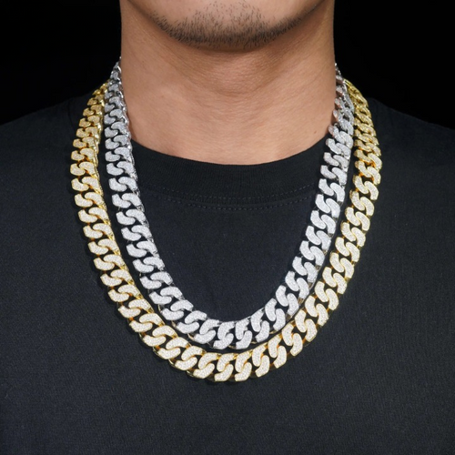 12MM Diamond Miami Cuban Chain
