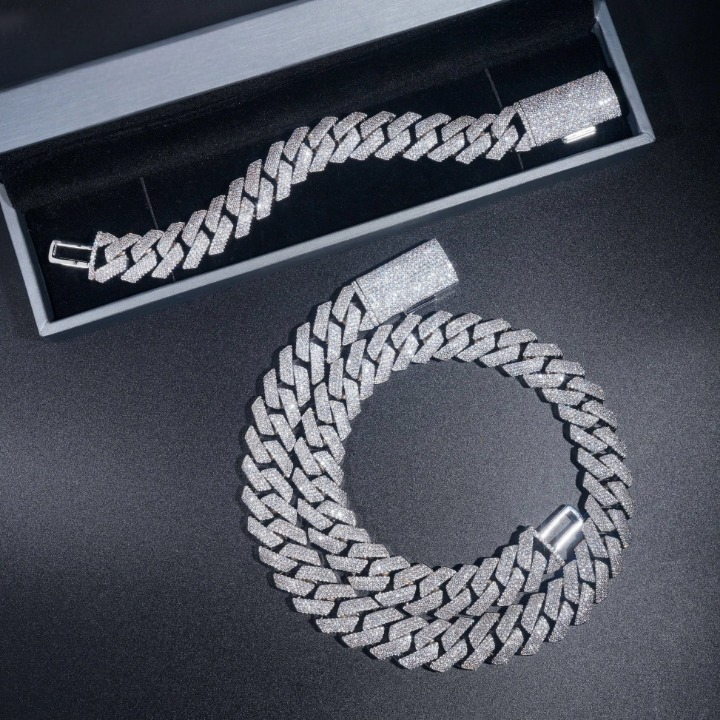 12MM Diamond Cuban Chain