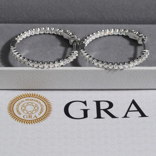 Iced Out Women Diamond Earringss