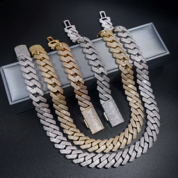 12MM Diamond Cuban Chain