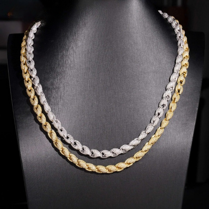 Diamond Tester Twist Moissanite Necklace