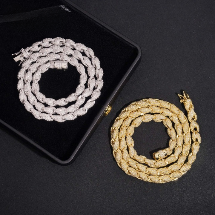 Diamond Tester Twist Moissanite Necklace