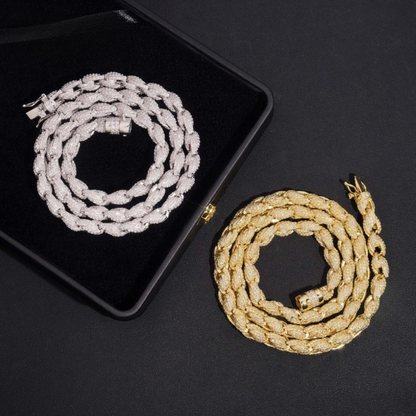 Diamond Tester Twist Moissanite Necklace