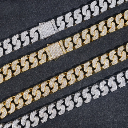 12MM Diamond Miami Cuban Chain