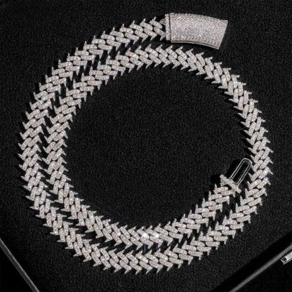 10MM Iced Out Cuban Link Chain