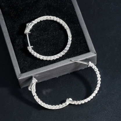 Iced Out Women Diamond Earringss