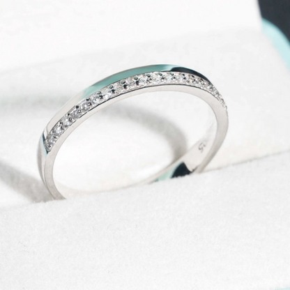 Bridal Oval Moissanite Ring