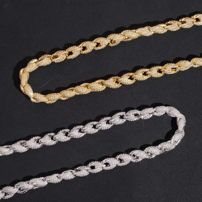 Diamond Tester Twist Moissanite Necklace