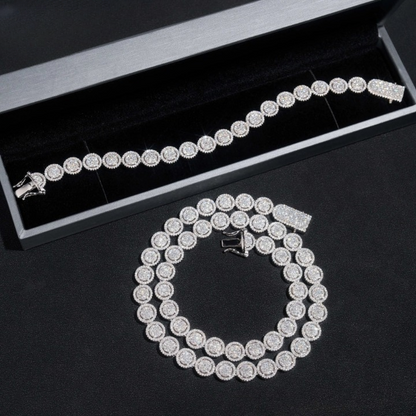 Men's Moissanite Necklace