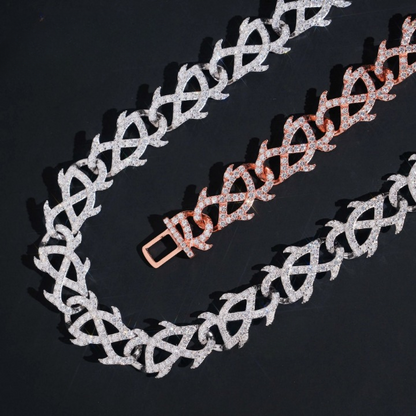 Thorns Style Cuban Link Chain