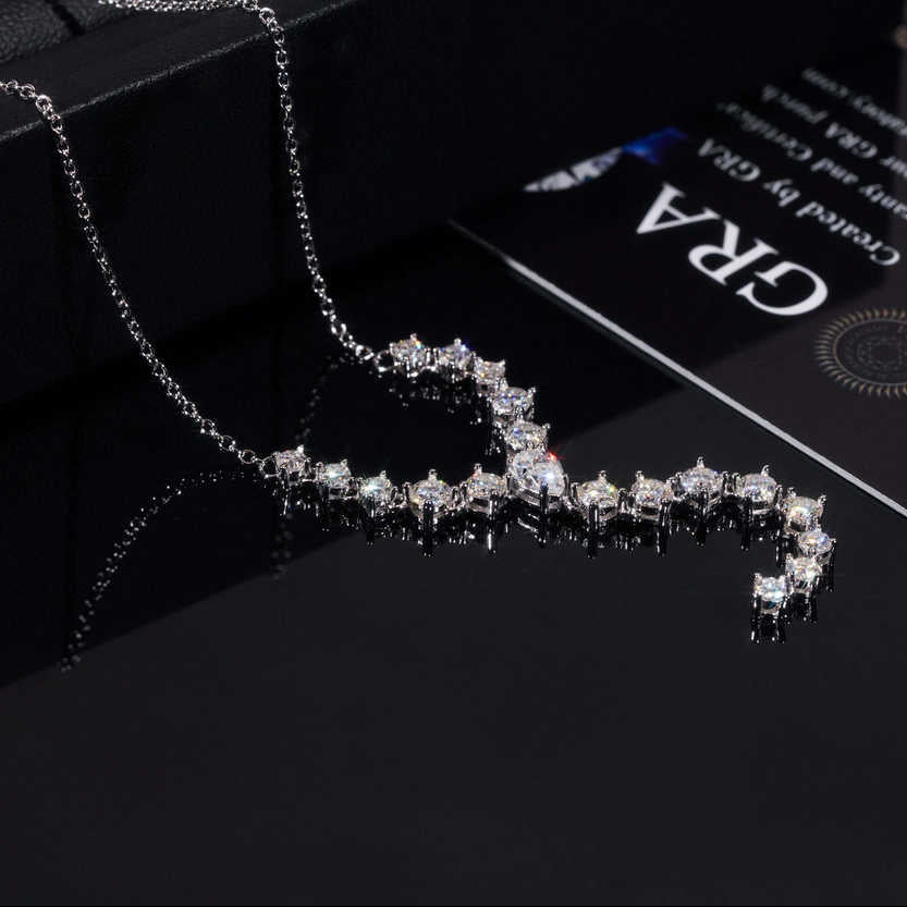 GRA Certificated Elegant Women Necklace