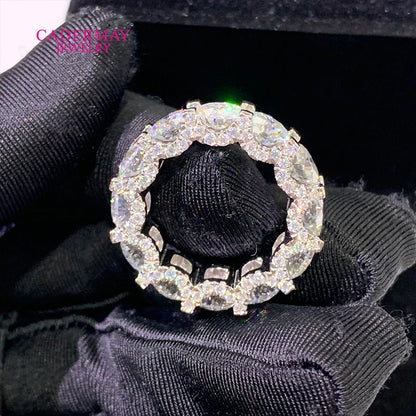 Pear Moissanite Diamond Set