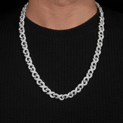 10MM Miami Cuban Moissanite Necklace